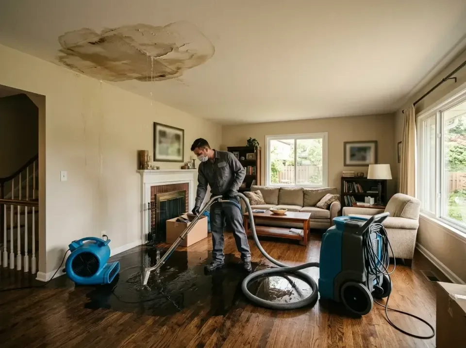 attic-pipe-burst-ceiling-drip-008 — frequently asked questions, Water Damage Restoration & Carpet Care in Massac, KY
